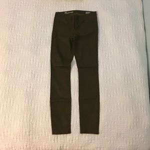 Madewell "mock leather" pants