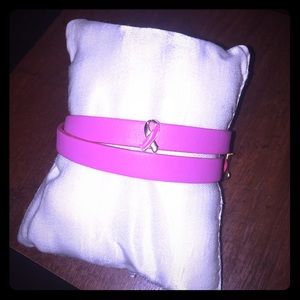 KEEP Collective pink wrap bracelet 🎀