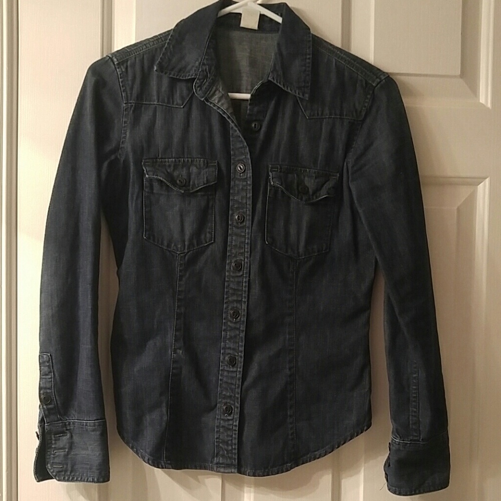 J.Crew denim button shirt