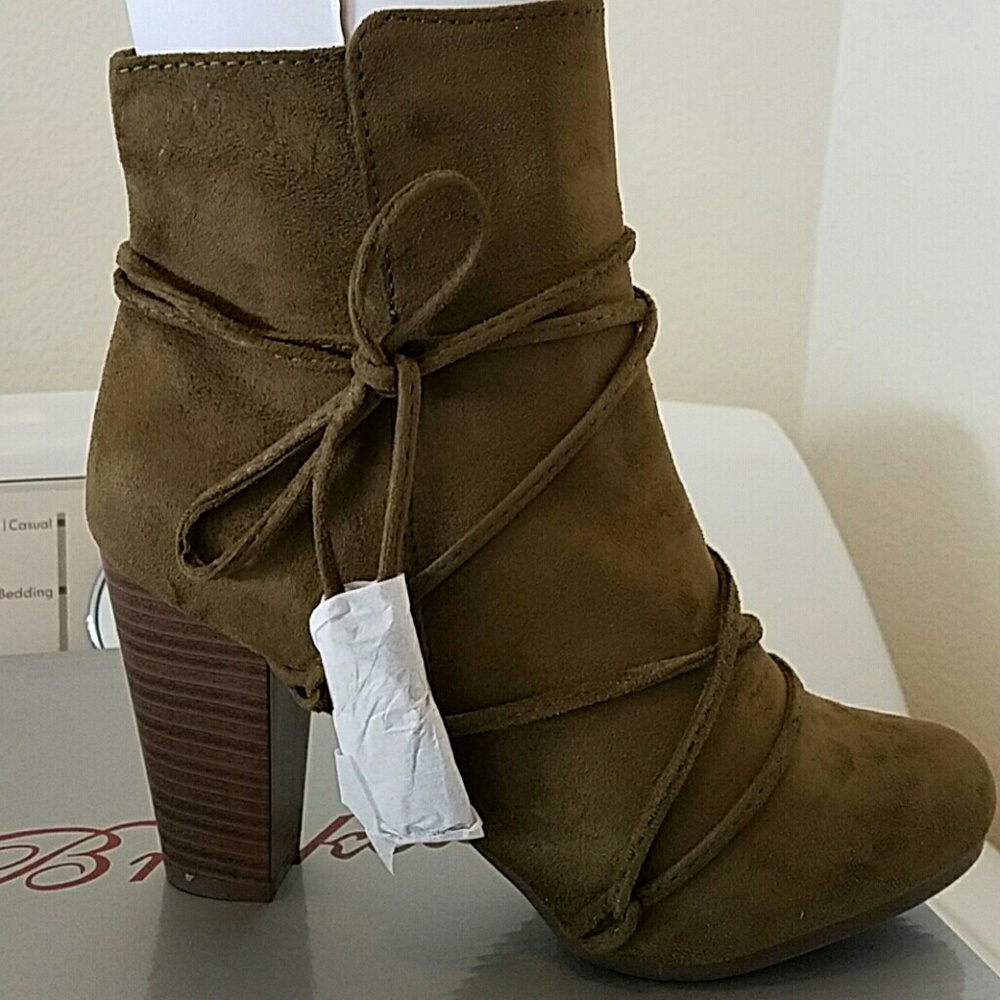 Olive Ankle Boot