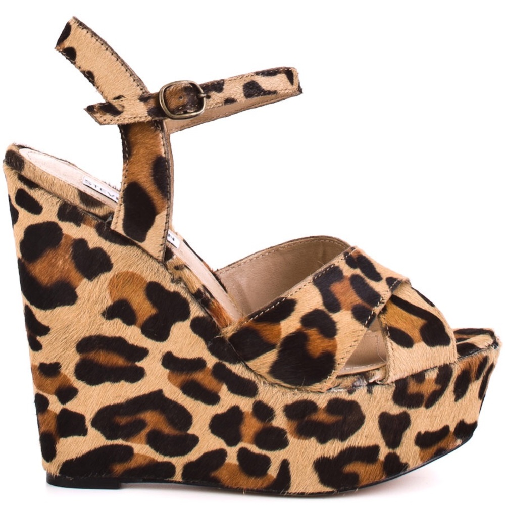 Steve Madden Cheetah Print Heels/ Wedges