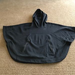NIKE hoodie poncho cape Size S