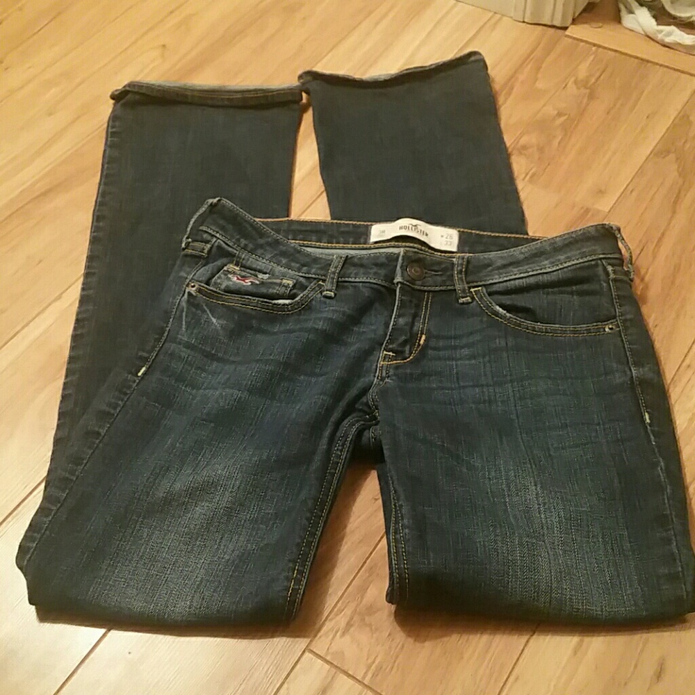 Excellent condition hollister bootcut/flare jeans