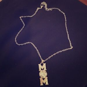 Volleyball mom necklace