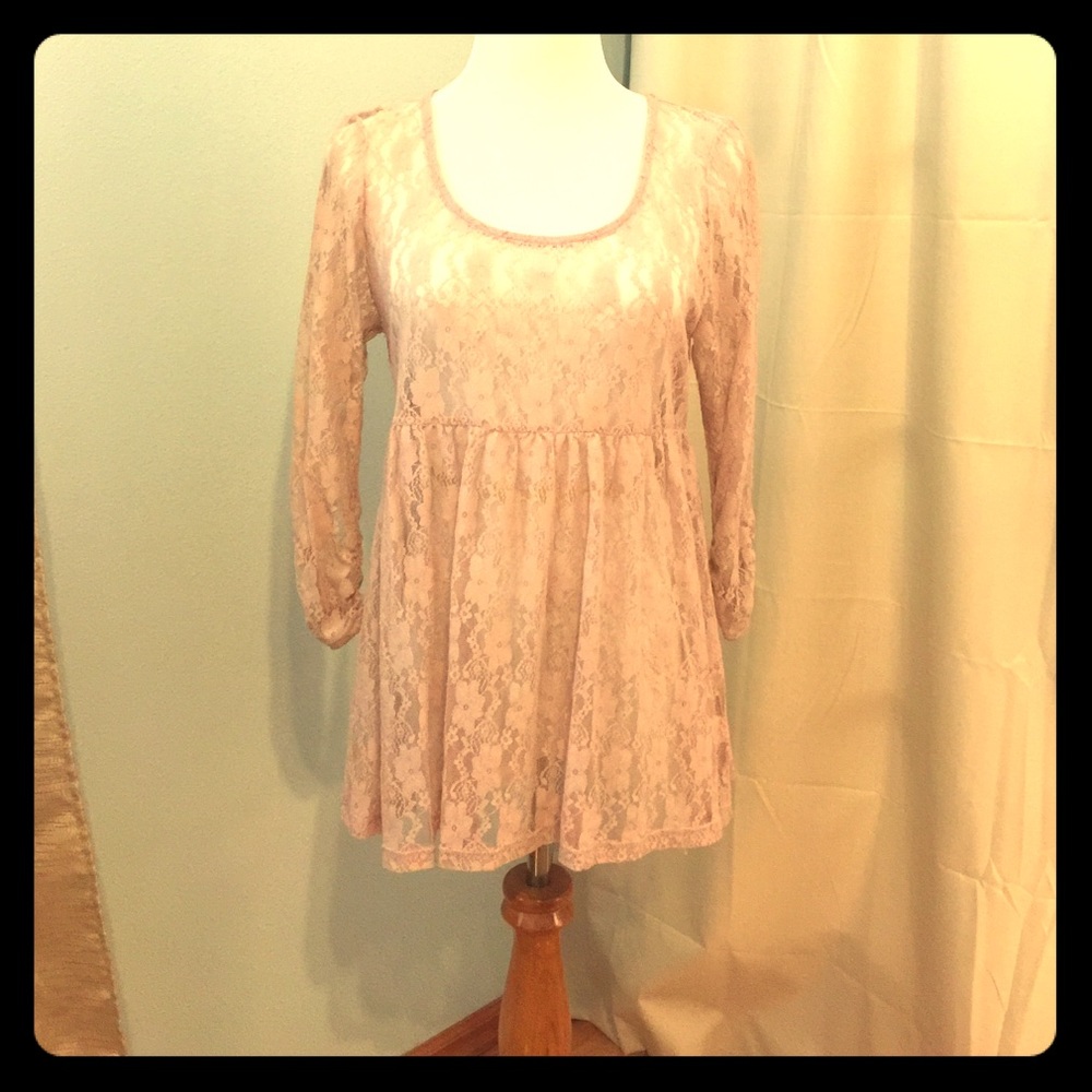 Lace Babydoll Top