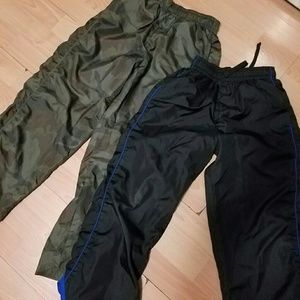 Boys 2 pair vinyl pants
