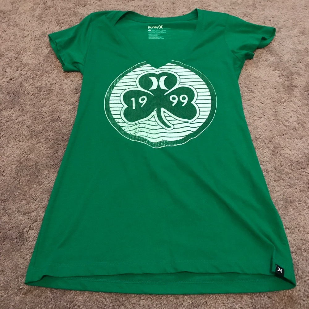 Green Irish Hurley Graphic T shirt
