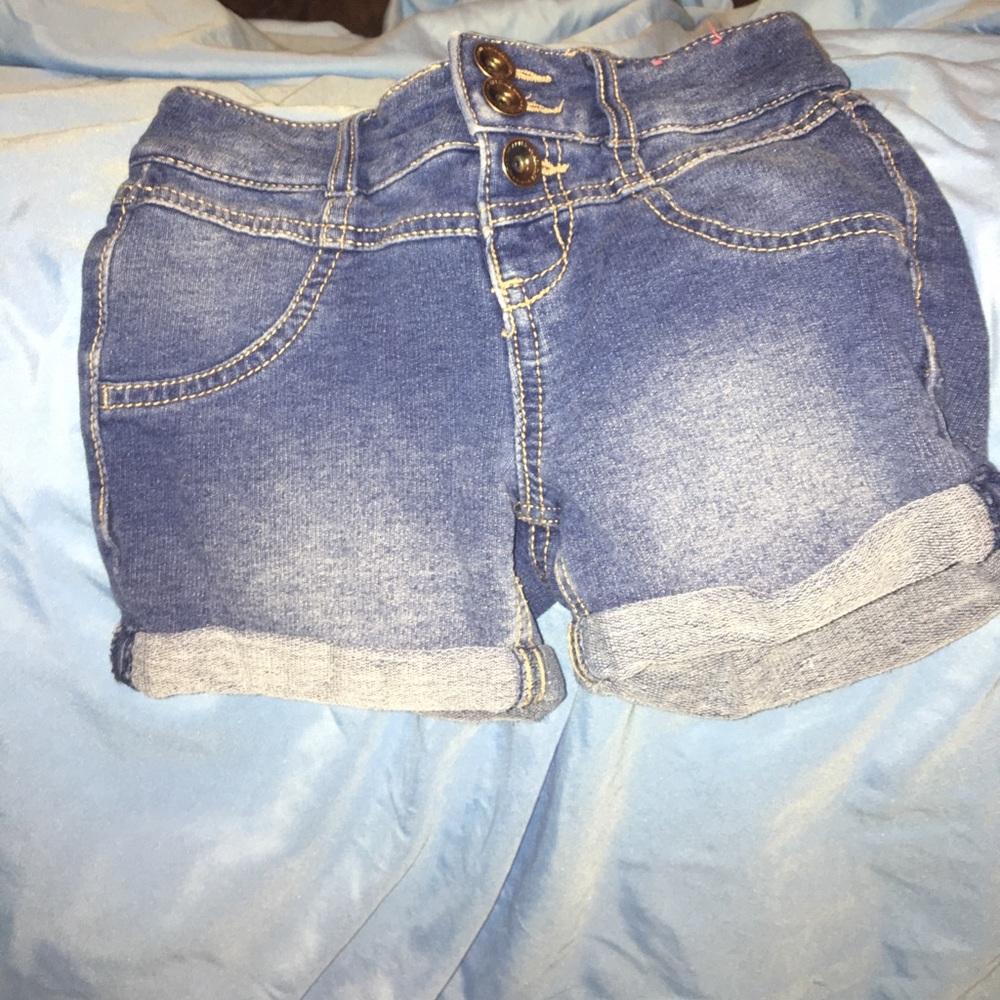 Girls high waisted shorts