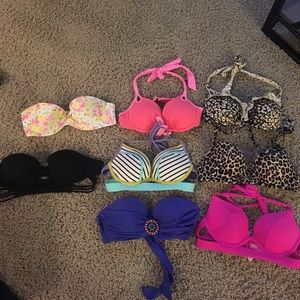 Victoria's Secret and Target bathing suit tops