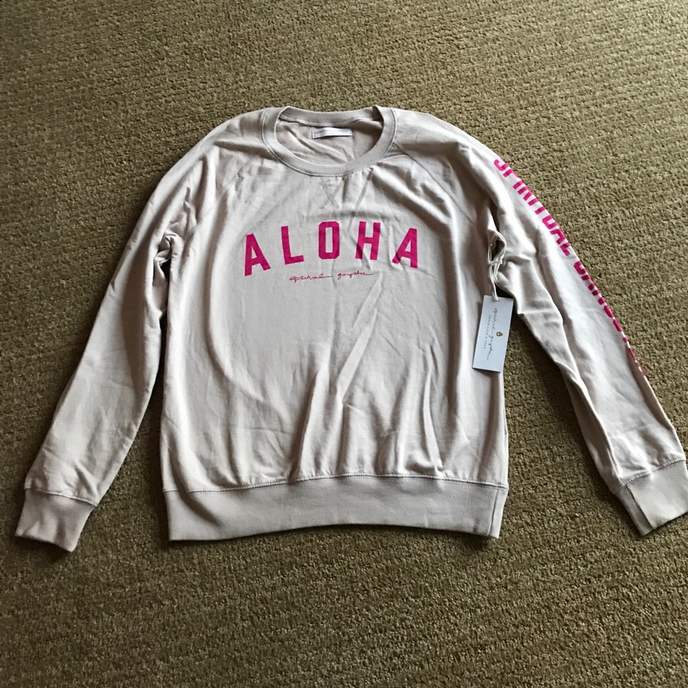 BNWT Spiritual Gangster Aloha sweatshirt size L