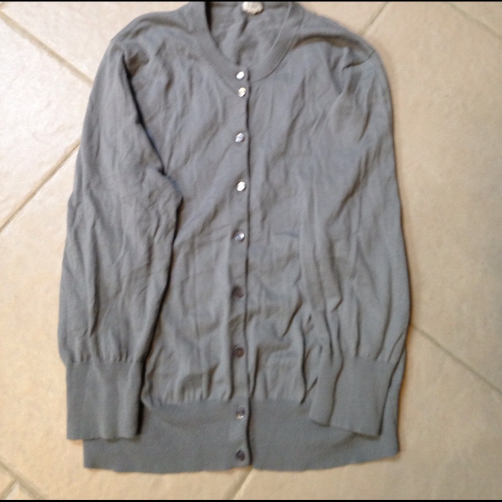 Last week on posh! JCrew  cotton cardigan