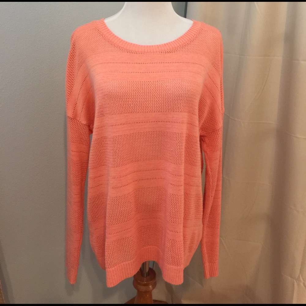 Coral Lightweight Sweater