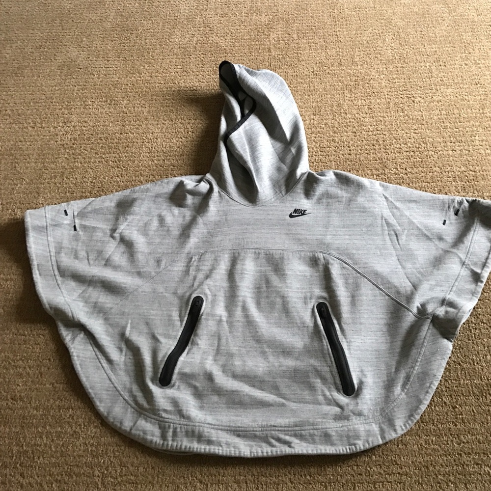 NIKE sweatshirt hoodie poncho cape size S