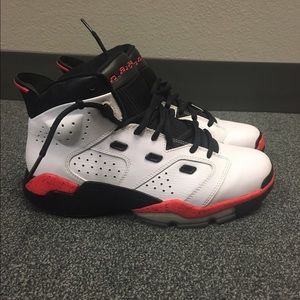 Jordan's 6-17-23 White/Infrared 23-black