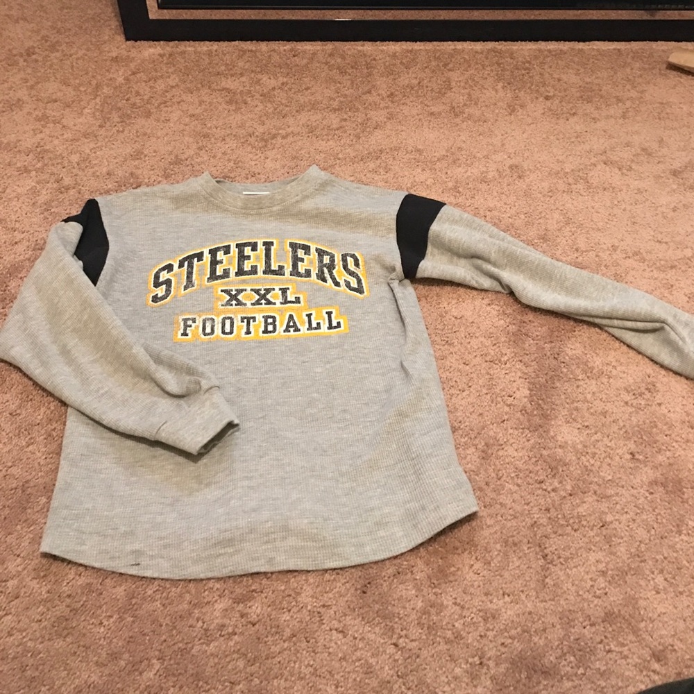 Long sleeved Steelers thermal