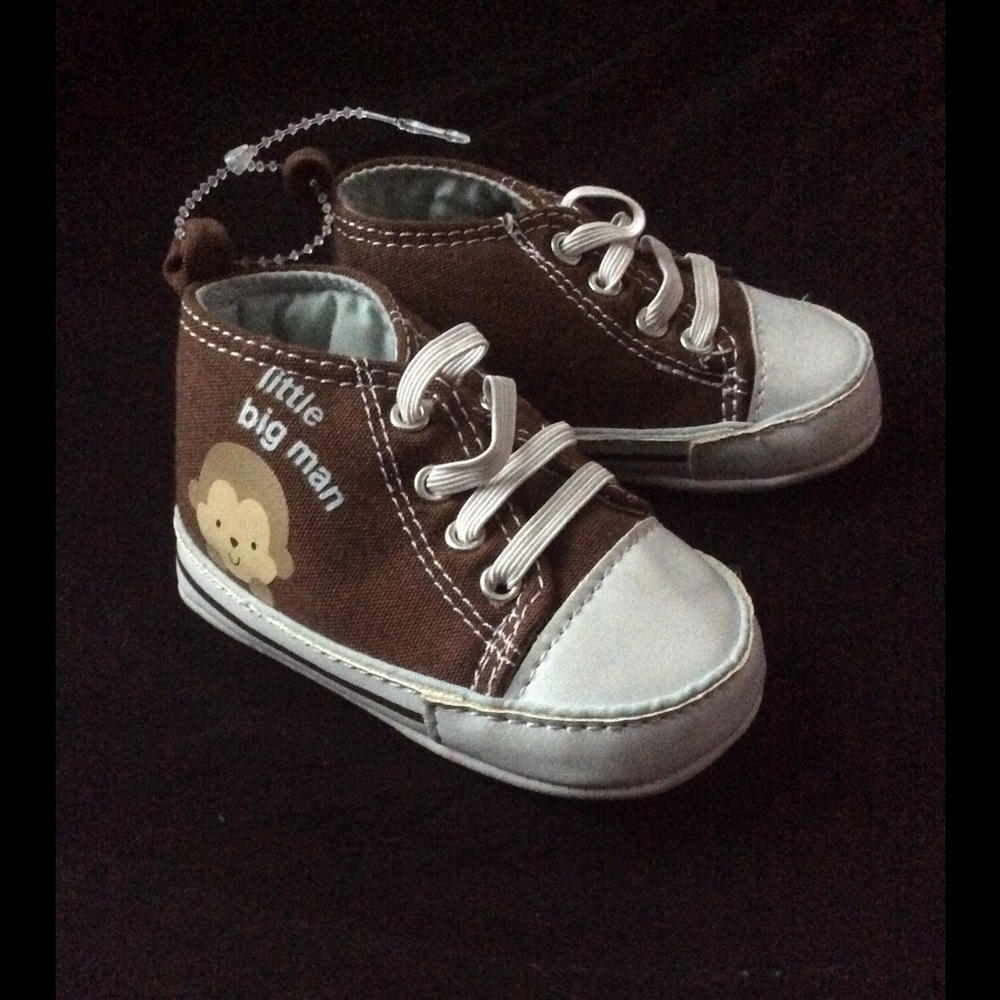Baby boy shoes. From Carter's.