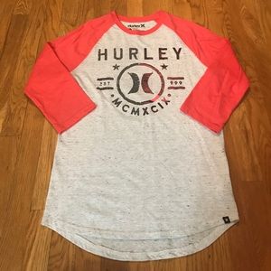 Hurley Raglan Sleeve T-shirt