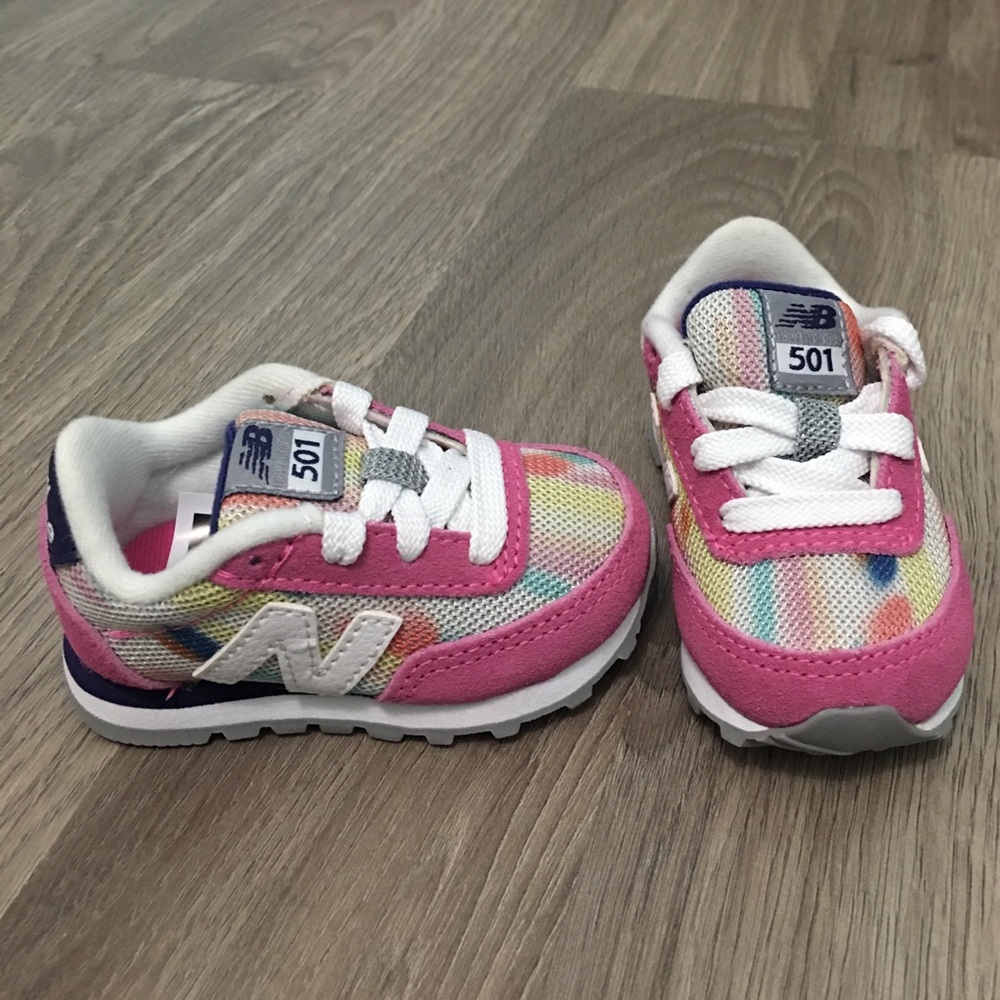 Brand New Baby Girl's Pink New Balance Shoes