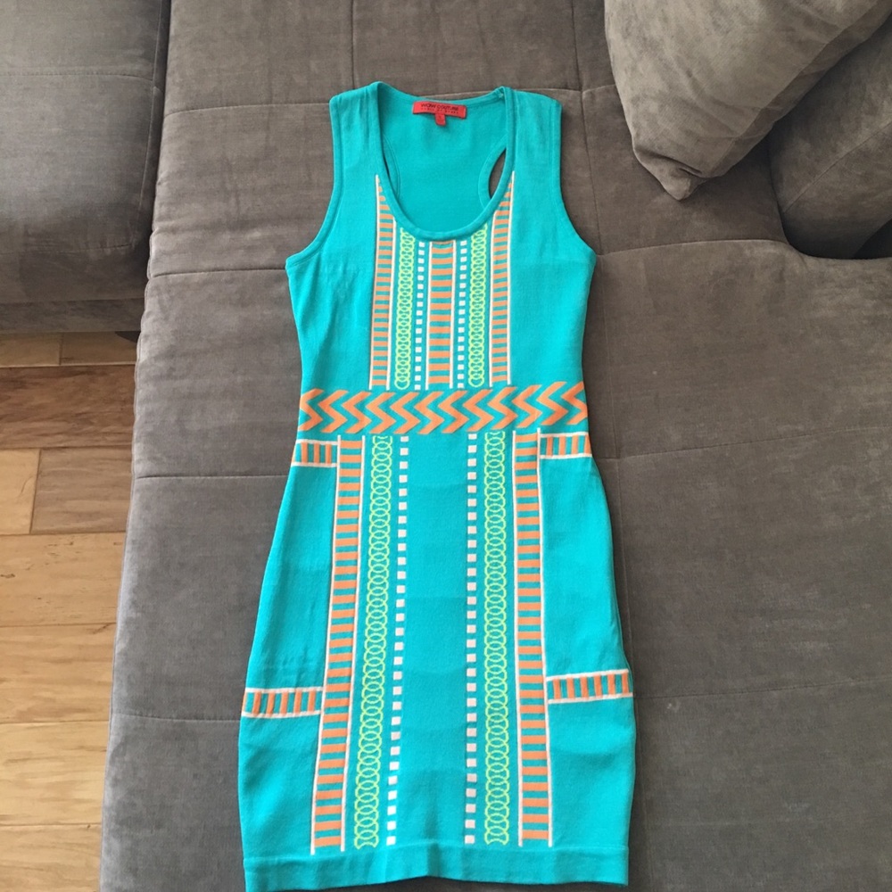 Turquoise dress