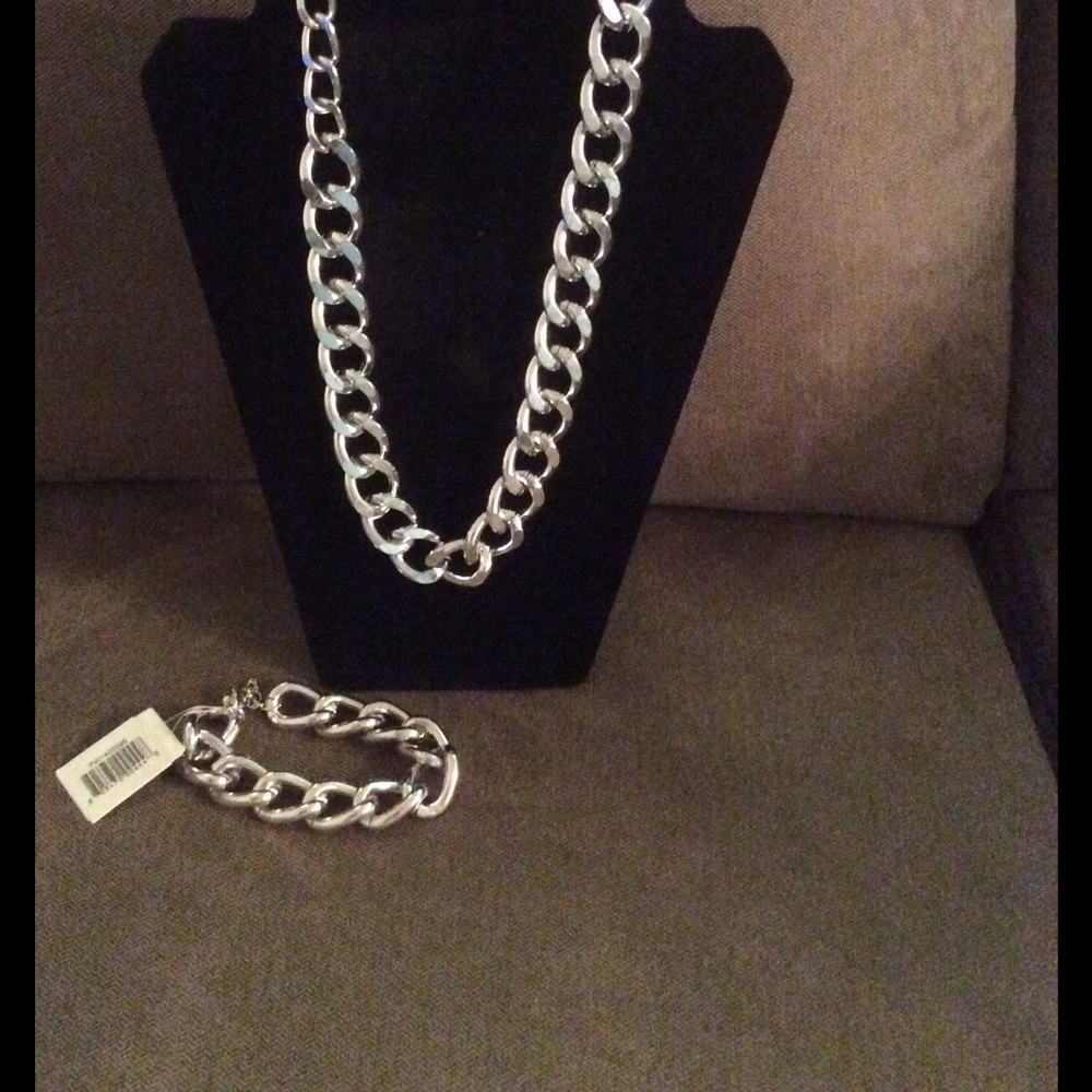 Silver necklace