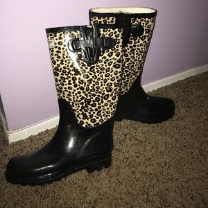 Cheetah Rain Boots SALE