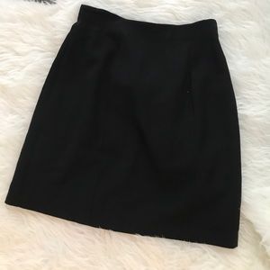 INC Black Mini Skirt