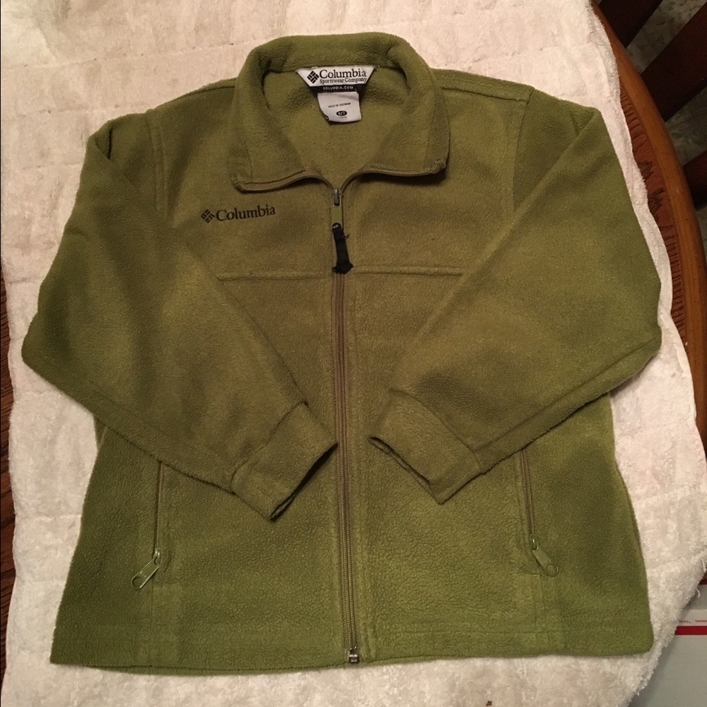 Boys Columbia Fleece Coat