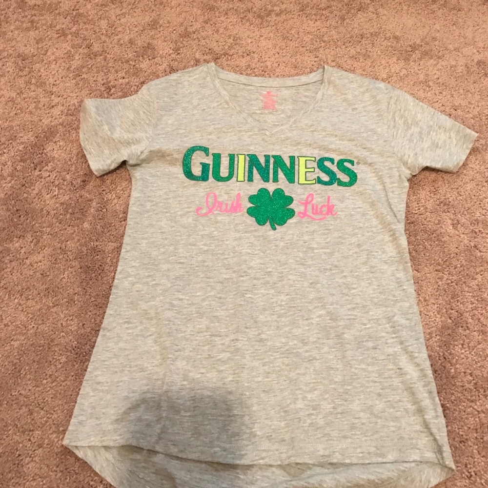 Grey Guinness Irish T Shirt