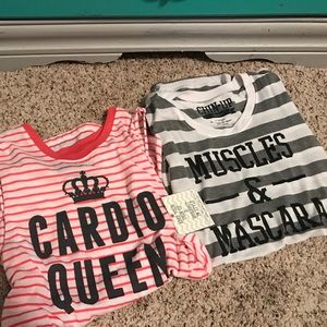 Workout muscle tanks • 2 for the price of 1!