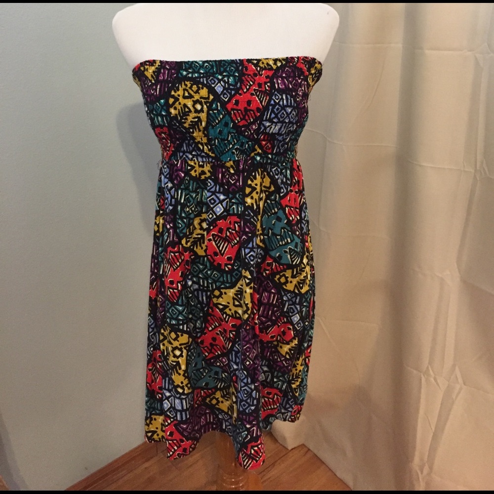 Colorful Tube Dress