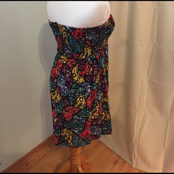 Colorful Tube Dress - Picture 3 of 4