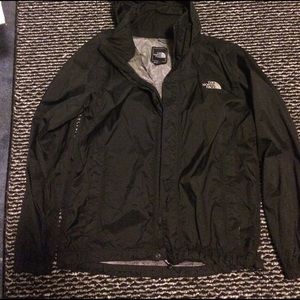 North Face rain coat