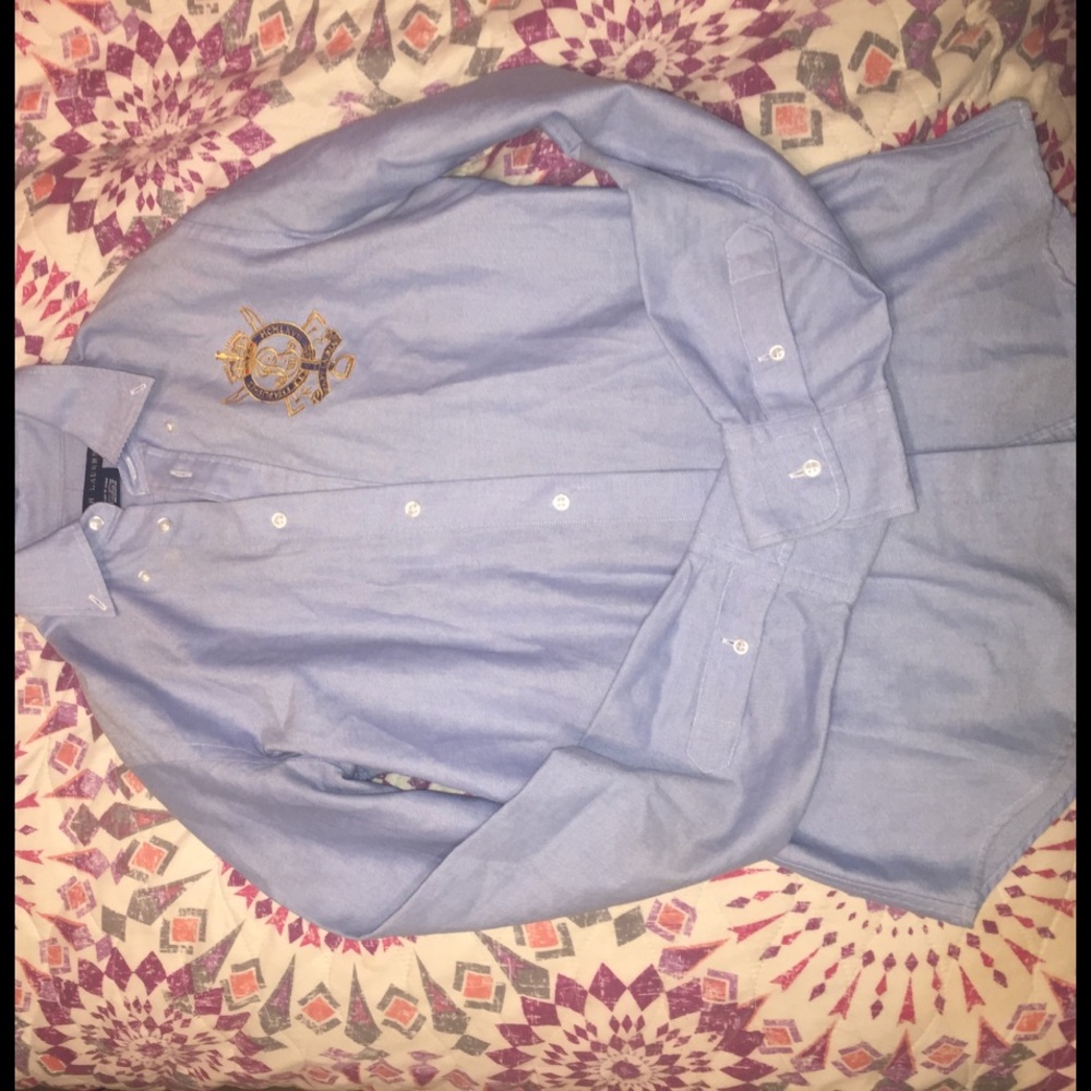 Ralph Lauren embroidered button up