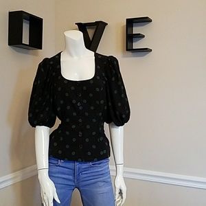 Betsey Johnson Black and Green