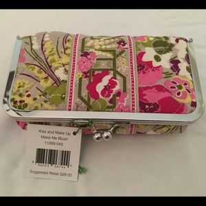 Vera Bradley Make Me Blush Kiss and Make Up