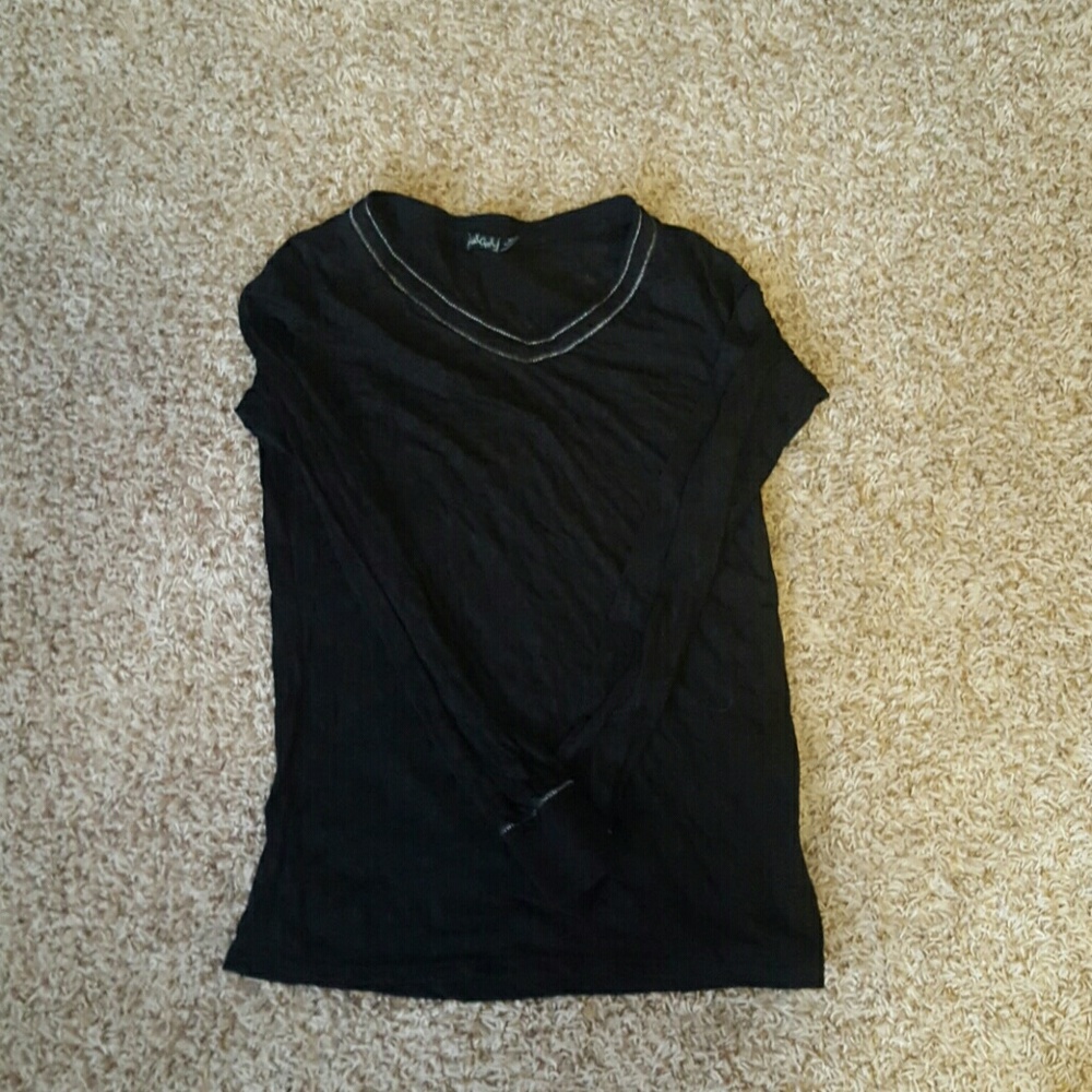 Cruel girl transparent cheetah print long sleeve