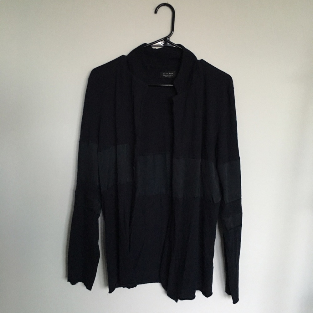 Zara dark blue cardigan