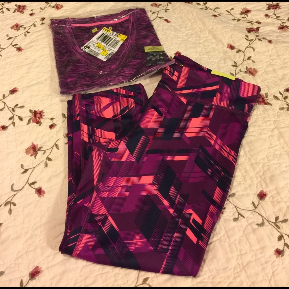 Bundle of work out outfit both brand new