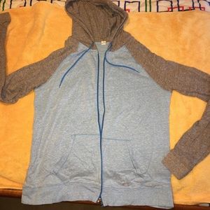 Light underarmour zip up