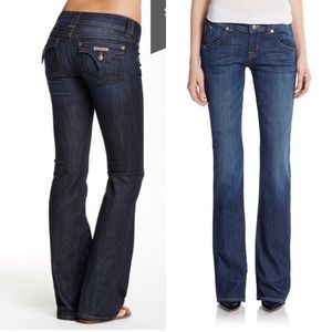 Hudson Midrise Signature Bootcut Jeans