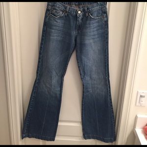 Express X2 Denim Lab Size 28 Jeans flare leg