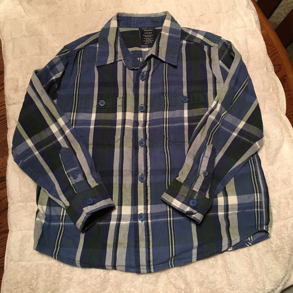 Boys flannel shirt
