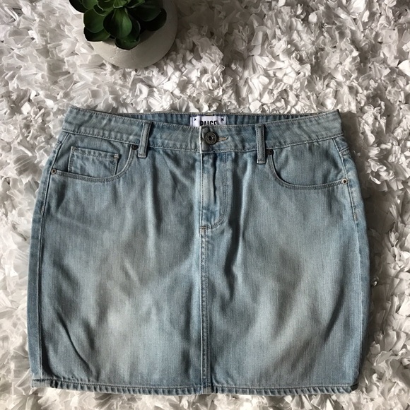 Paige Jeans denim "Jimmy" mini skirt - Picture 2 of 8