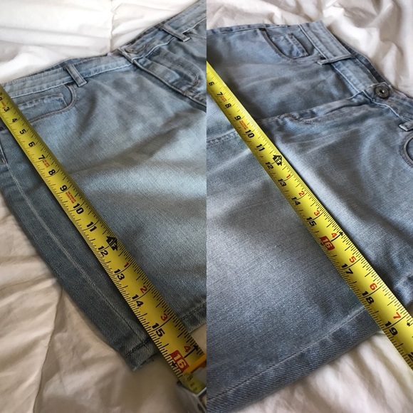 Paige Jeans denim "Jimmy" mini skirt - Picture 8 of 8