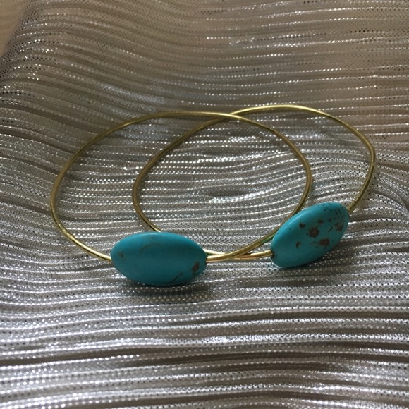 Turquoise Bangle Set - Picture 2 of 3