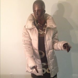 Goose Down Satin Coat