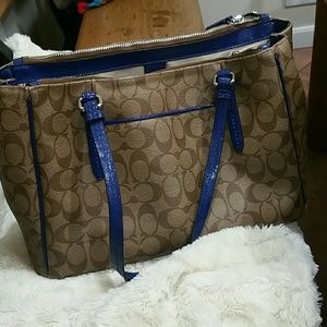 Coach signature bag