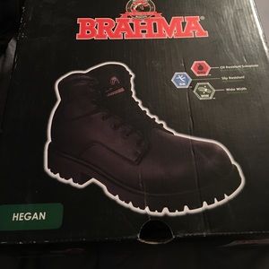Black Men's Work Boots
