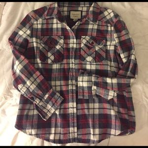 Flannel button up