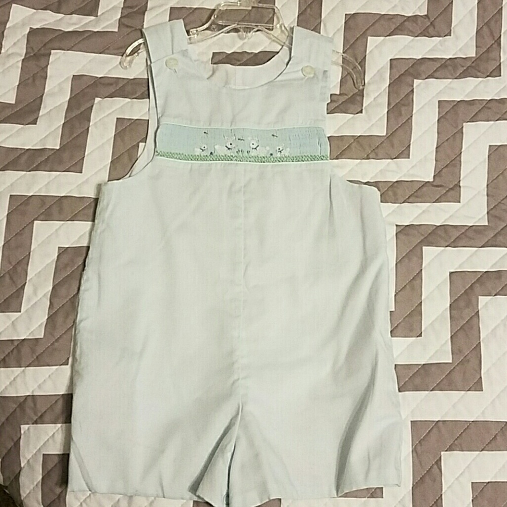 Smocked Easter Boy's Jon Jon